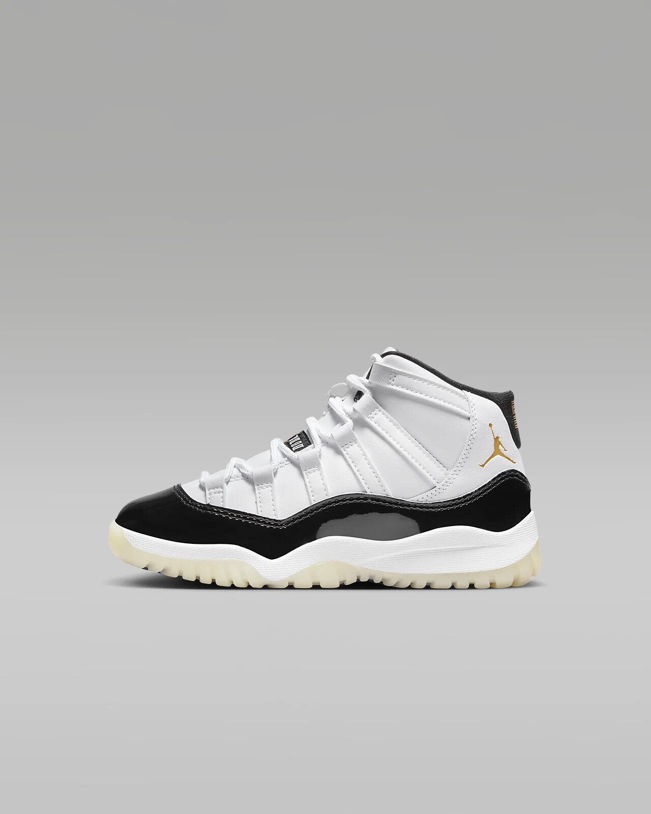 Nike Air Jordan Retro 11 Gratitude DMP White Black Gold