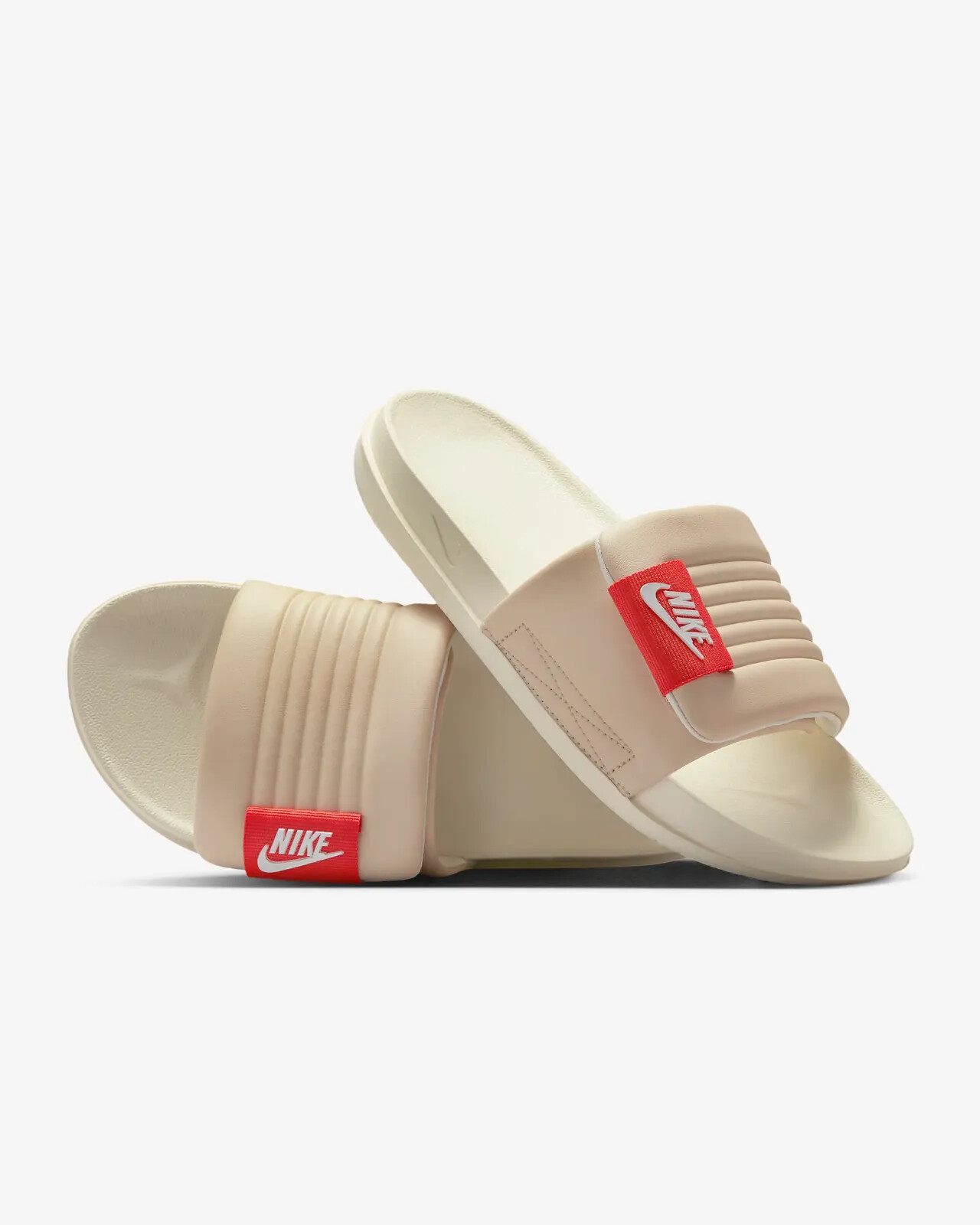 【Nike】DV1033-101★(W) Nike Offcourt Adjust Slide★White Nike Wmns Offcourt Adjust Slide White Phantom Women Slip On