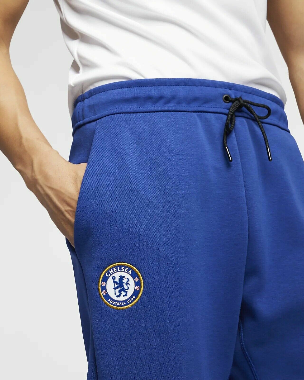Chelsea FC Nike Men's Tech Fleece Pants AH5462-495 Blue Chelsea FC Nike Men's Tech Fleece Pants AH5462-495 Blue