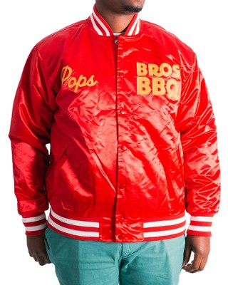 Мужской головной убор Classics Red Bros BBQ Satin Jacket