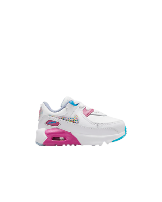 Nike Toddler Air Max 90 LTR SE Sneaker White Multicolor DV1845