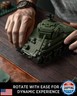 Nifeliz Sherman Military Tank Building Set for Adults, Collectible WW2 Military Model Toy to Build and Display, M4 Medium Vehicle for Army Enthusiasts (860 PCS, NF10313)