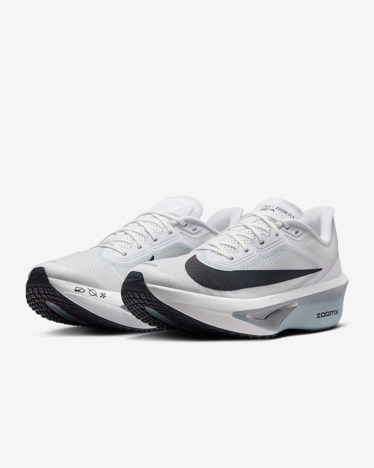 FN8454-104 Nike Zoom Fly 6 White Pure Platinum Obsidian Mist