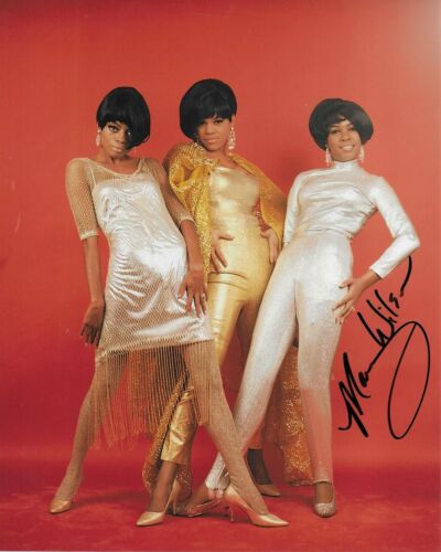 Mary Wilson The Supremes Original 8x10 Photo #8 signed at the Hollywood Show
