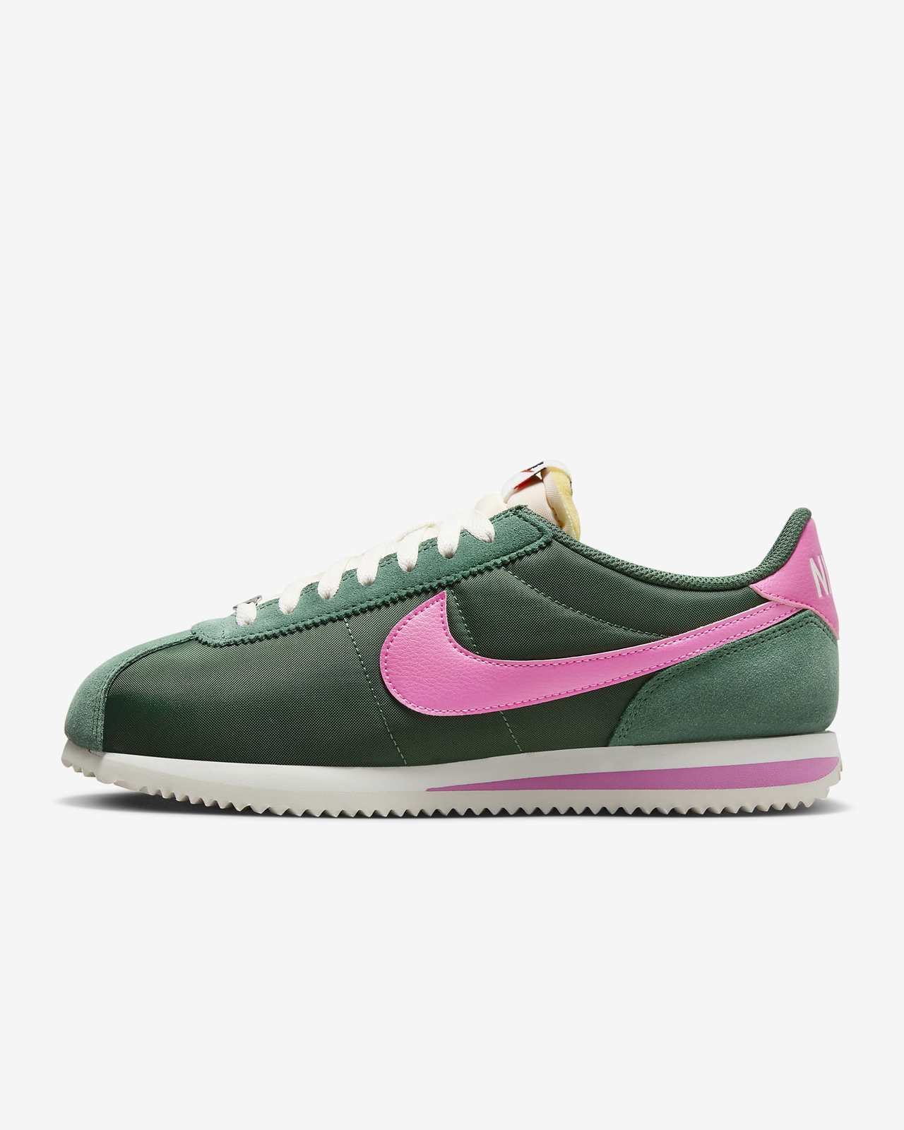 Nike Cortez TXT Green Pink Unisex Trainers All Sizes Limited Nike Cortez TXT Green Pink Unisex Trainers All Sizes Limited
