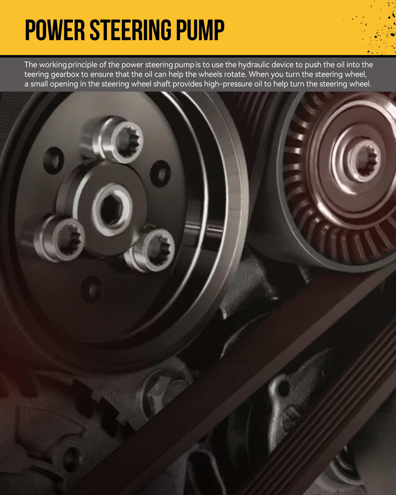 ユウ　 Power Steering Pump For 03-07 Chevy Silverado GMC Sierra