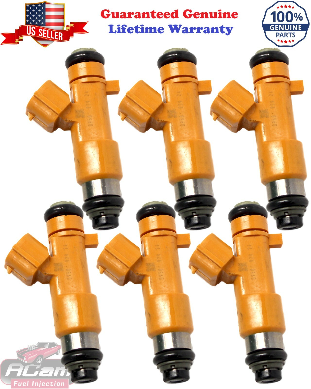 6Pcs Genuine Infiniti 0950 VQ37VHR 3.7L Nissan 370Z G37 M37