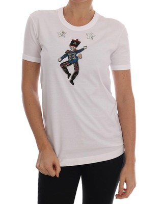 Dolce & Gabbana Nutcracker TShirt TSH1760  -  Tops  - White -Size 38