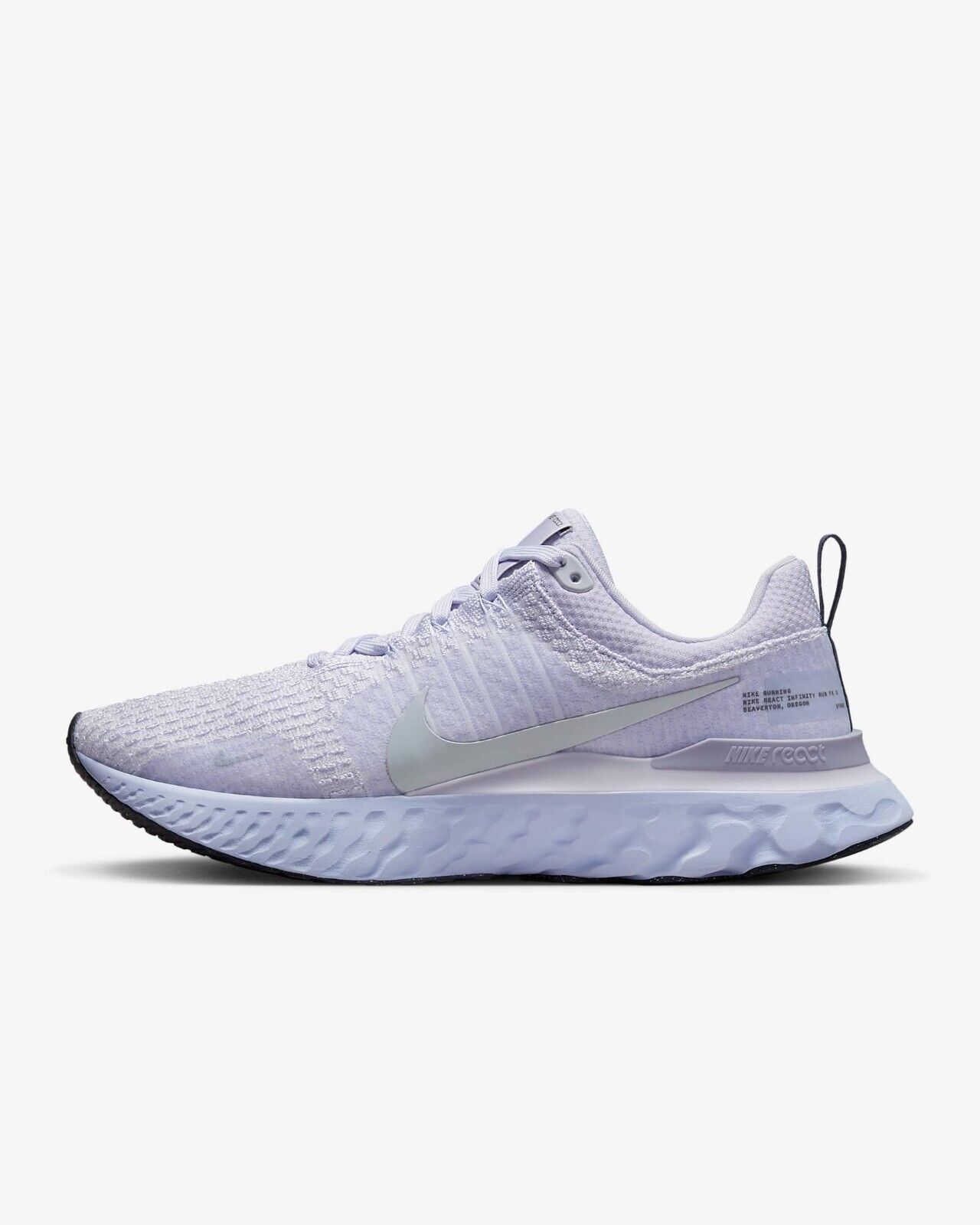 Nike React Infinity Run FK 3 Running Shoes Palest Purple Nike React Infinity Run FK 3 Running Shoes Palest Purple