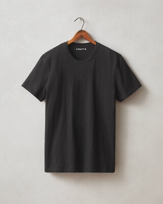 American Giant Premium Slub Crew Tee XXL - Black