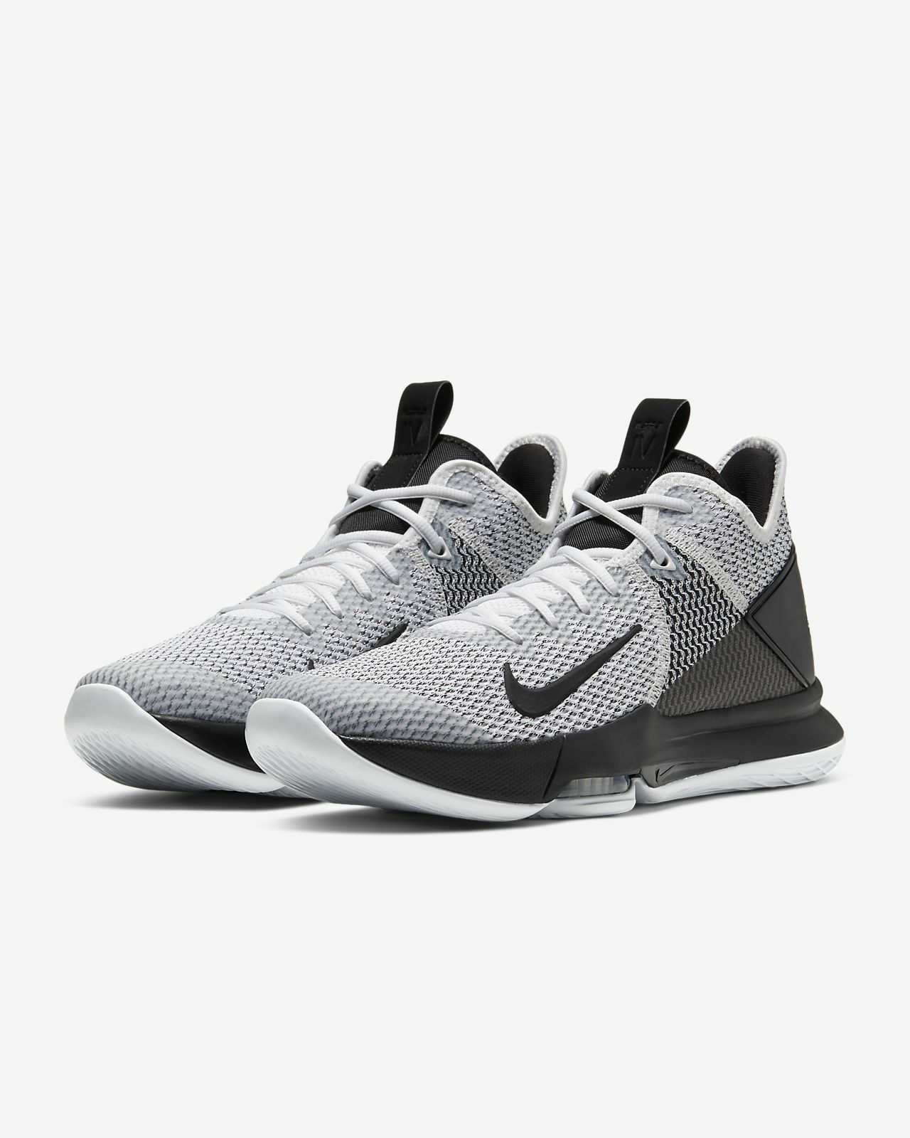 Men's Nike Lebron Witness IV BV7427 101 White/Black-White Brand New: купить  с доставкой из США, цена 13 598 руб - (202947218544)