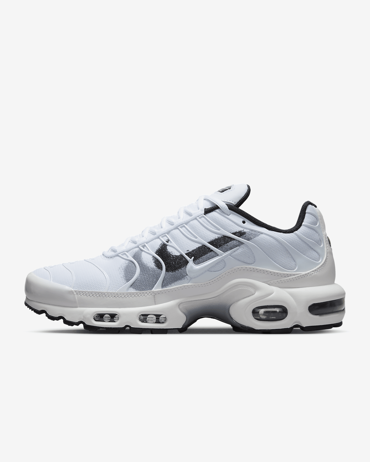 

NIKE Air Max Plus FD0658-100 Белый/Холодный серый/Черный, White / cool gray / black, Nike Air Max Plus