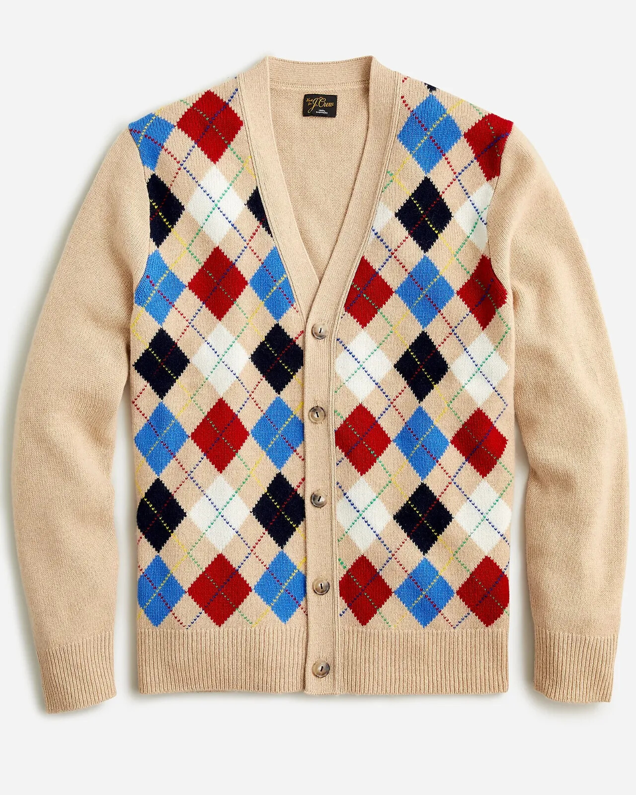 J. CREW Men's Limited-Edition Cashmere Cardigan Sweater J. CREW Men's Limited-Edition Cashmere Cardigan Sweater