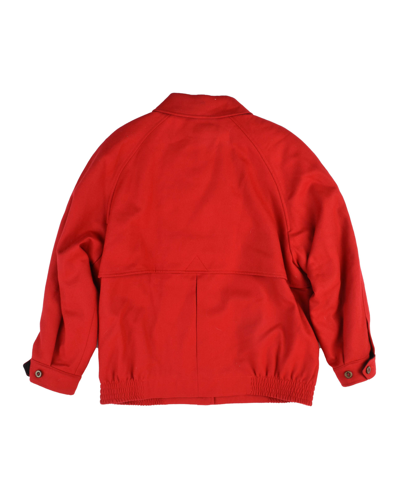 美品　Burberrys' ハリントンジャケット　イングランド製　レッド　90s 美品 Burberrys' ハリントンジャケット イングランド製 レッド