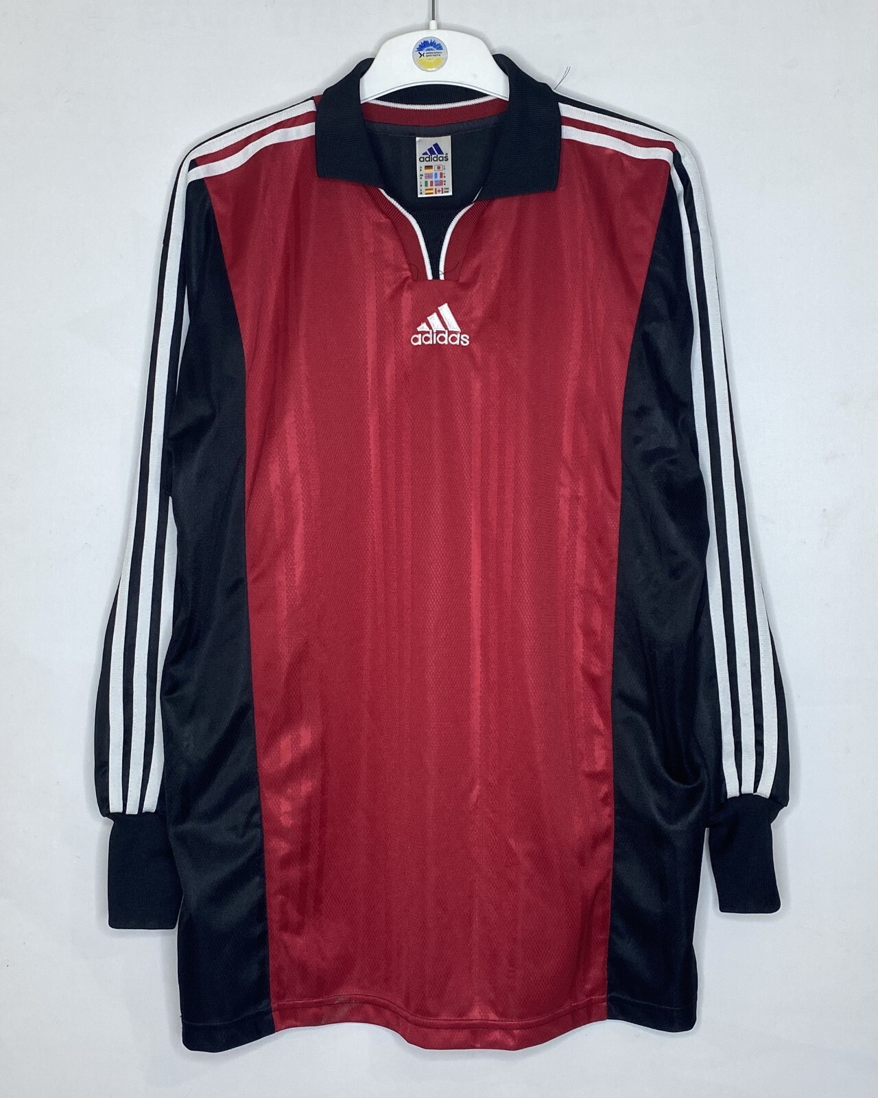 ウェア 2000s ADIDAS football goalkeeper shirt 2000s ADIDAS TEMPLATE GOALKEEPER FOOTBAL SHIRT SOCCER JERSEY