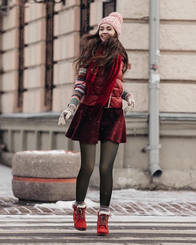 Thick Warm Winter Double Lined Stretch Womens Thermal Fleece Tights Pantyhose US