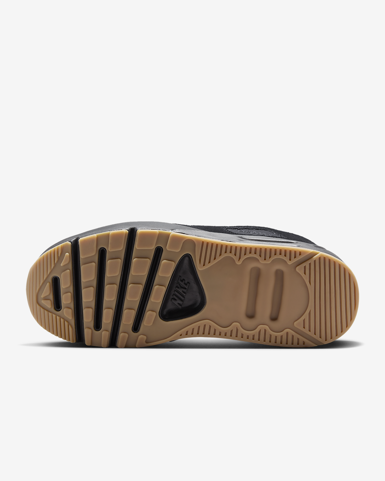 Pre-owned Nike Wmns Air Max 90 Lv8 "black/gum Medium Brown" Hj3847-010 Women [us 5-12]