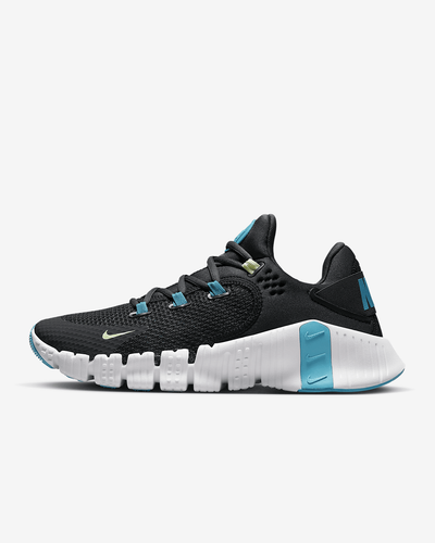 

NIKE Free metcon 4 CT3886-004 Антрацитовый / Белый / Синяя молния / Цитроновый оттенок, Anthracite / white / blue lightning / citron tint, Nike Free Metcon