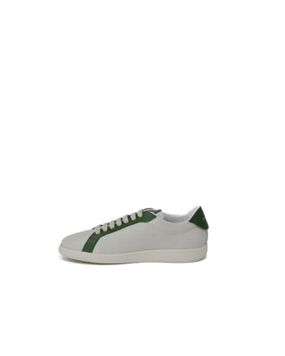 FURLA FURLA LACE-UP LEATHER SNEAKERS - GREEN -SIZE 37