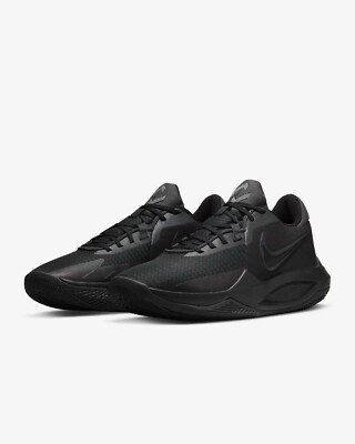 Nike Precision VI 6 Men's Basketball Shoes Triple Black DD9535-001 BRAND NEW