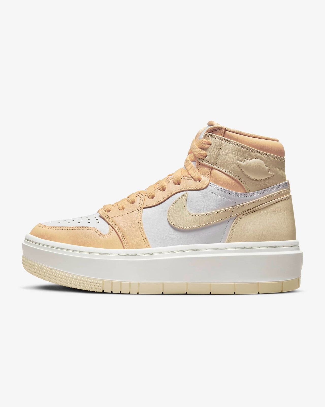 

Женские кроссовки Nike Air Jordan 1 Elevate High Celestial Gold DN3253-200 ускоренные, Nike Air Jordan 1 Elevate High