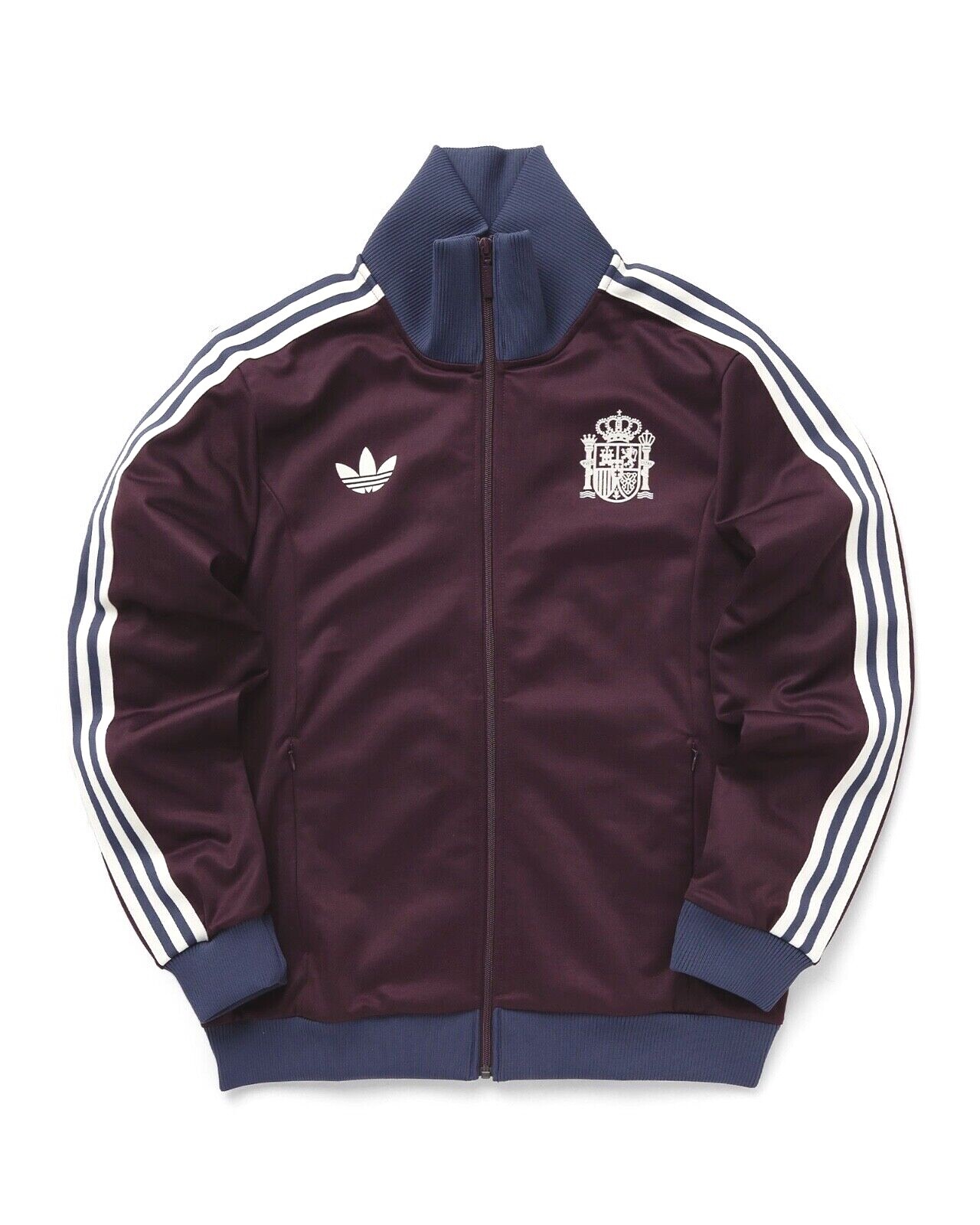 adidas Originals Beckenbauer Soccer Team Spain Track Top adidas Originals Beckenbauer Soccer Team Spain Track Top