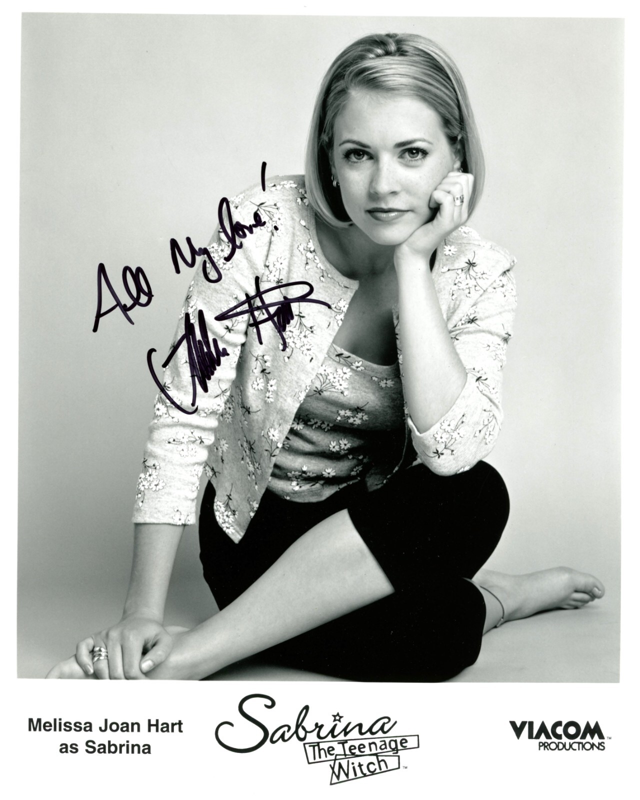 メリッサ・ジョーンハート直筆サイン入り写真…Melissa Joan Hart メリッサ・ジョーンハート直筆サイン入り写真…Melissa Joan Hart