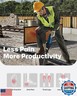 WalkHero Work Orthotic Inserts, Plantar Fasciitis Insoles for Men and Women, Arch Support Inserts for Heel Pain Relief, Boot Insoles with Max Cushion,Standing All Day Mens 8-8.5 | Womens 10-10.5