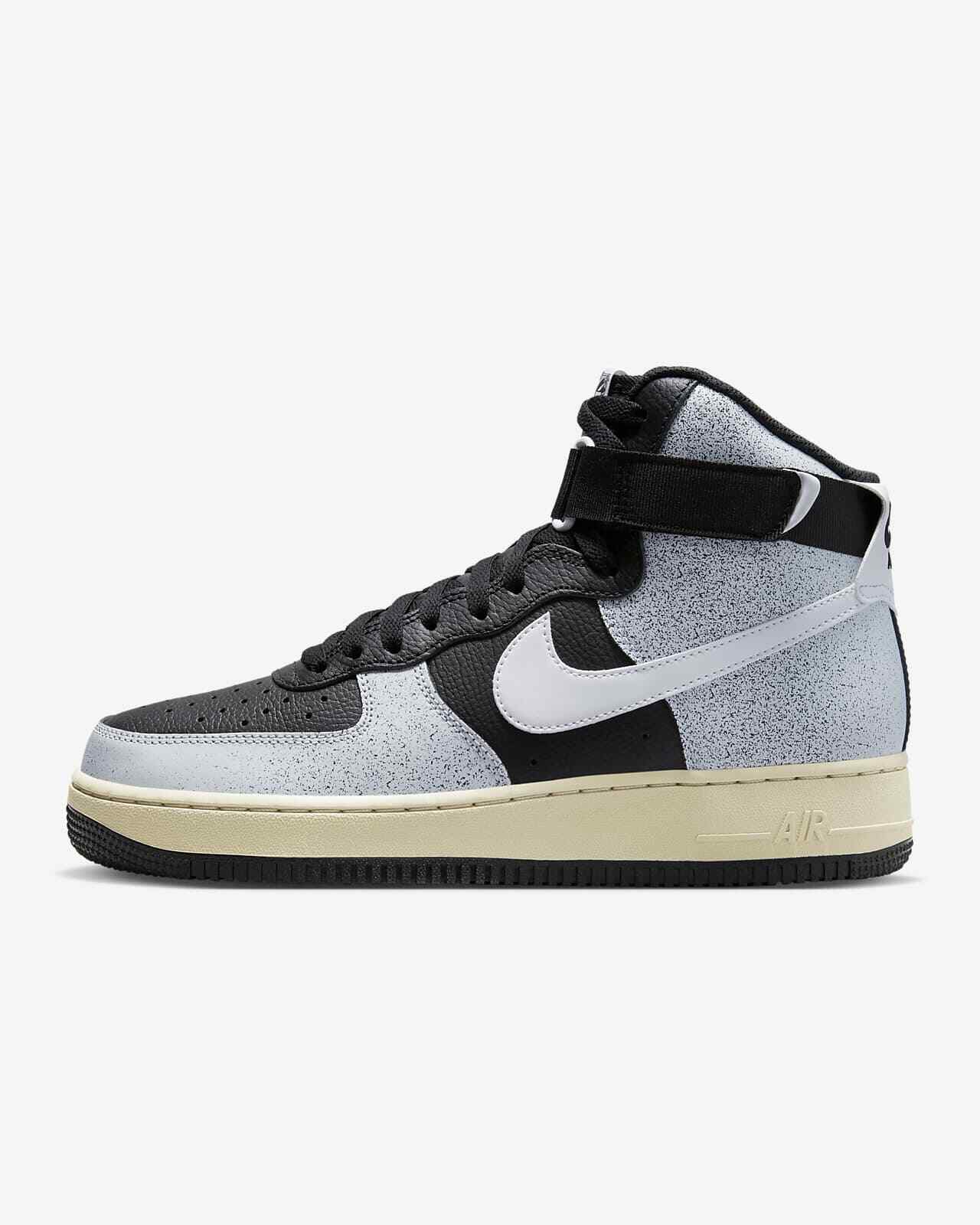 

Мужские кроссовки Nike Air Force 1 High 07 LX 50 Years Of Hip-Hop FB2049-001 ускорены, Smoke grey, Nike Air Force 1 High '07 LX
