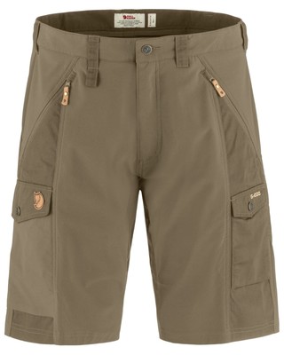 Fjallraven Abisko Shorts Men's Shorts, Light Olive, 54