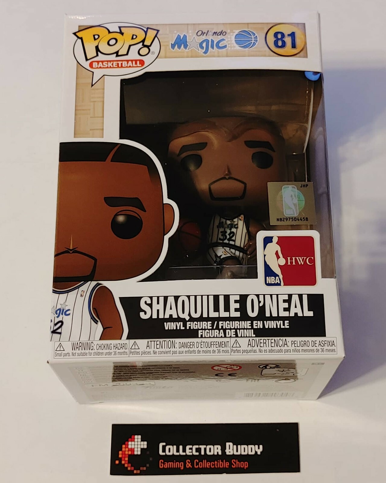 スポーツ Funko POP! NBA SHAQUILLE ONEAL 81 Amazon.com: Shaquille O'Neal Orlando Magic Home Jersey #81 Pop