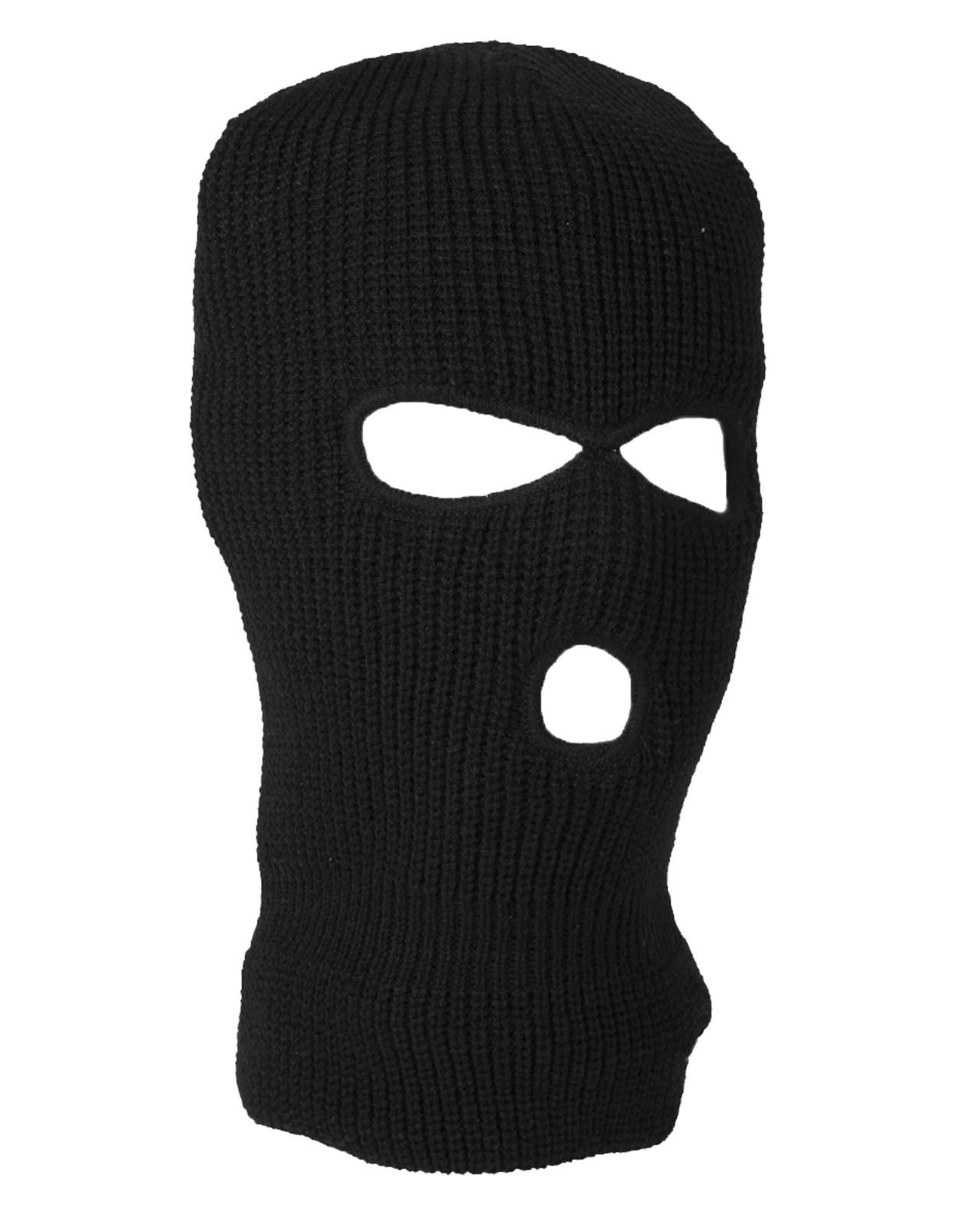 Winter Knitted Balaclava 3 Hole Face Mask SAS Style One Size eBay