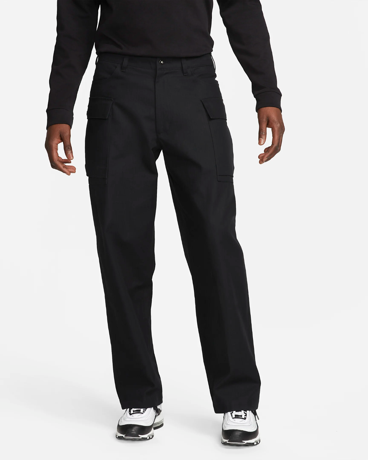 サイズL 19SS NIKE ACG WOVEN CARGO PANTS Nike ACG Woven Cargo Pant (US Sizing) Black Men's - SS22 - US