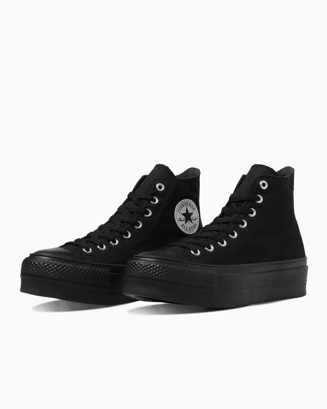 Pre-owned Converse 31311130  All Star R Lifted Hi Black (men's)