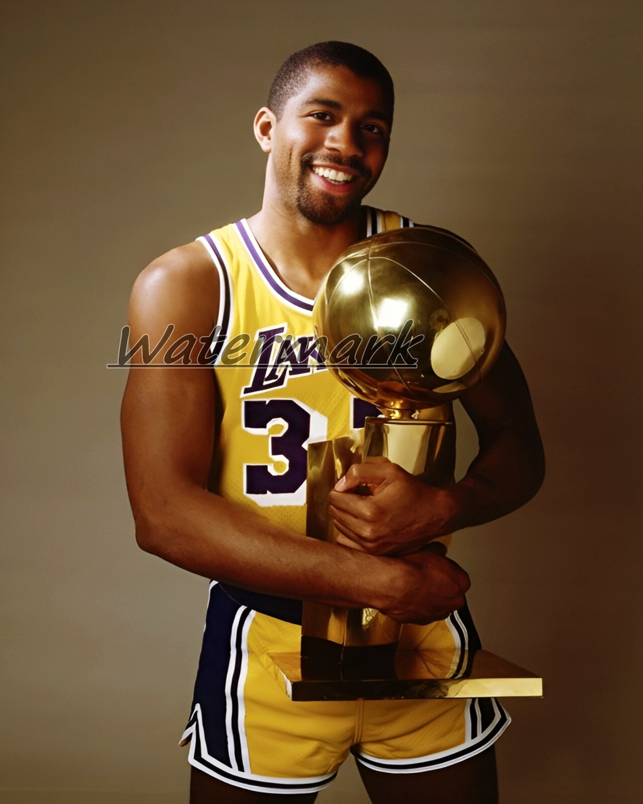 【Key】Lakers Magic JOHNSON レプリカユニフォーム 32 