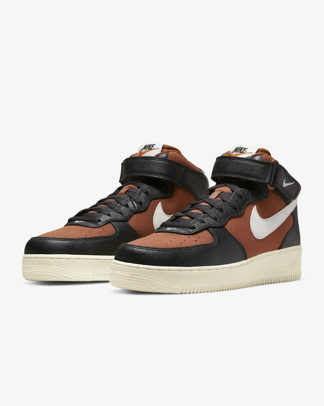 Nike Air Force 1 Mid 07 Vintage LX Off-Noir Pecan DQ8766-001