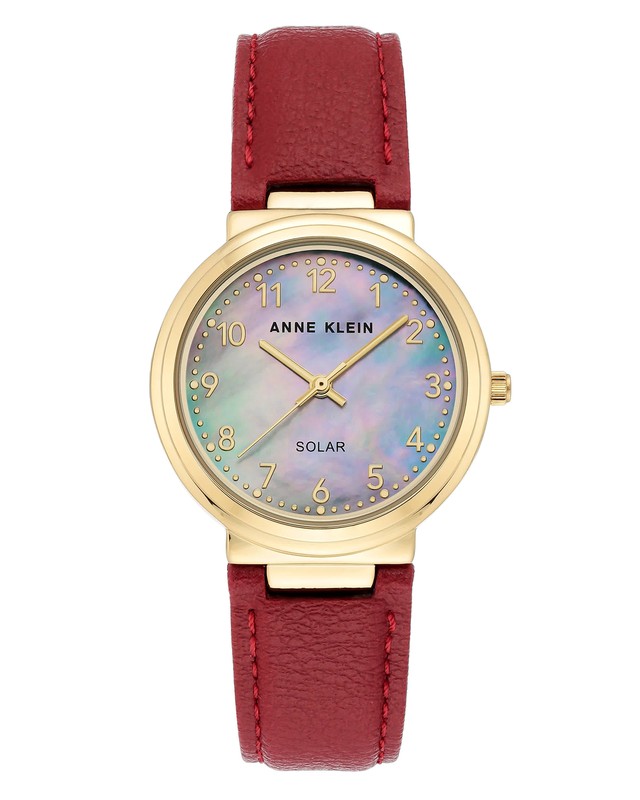 Anne Klein Quartz Solar Powered Ladies Watch AK/3712MPRD