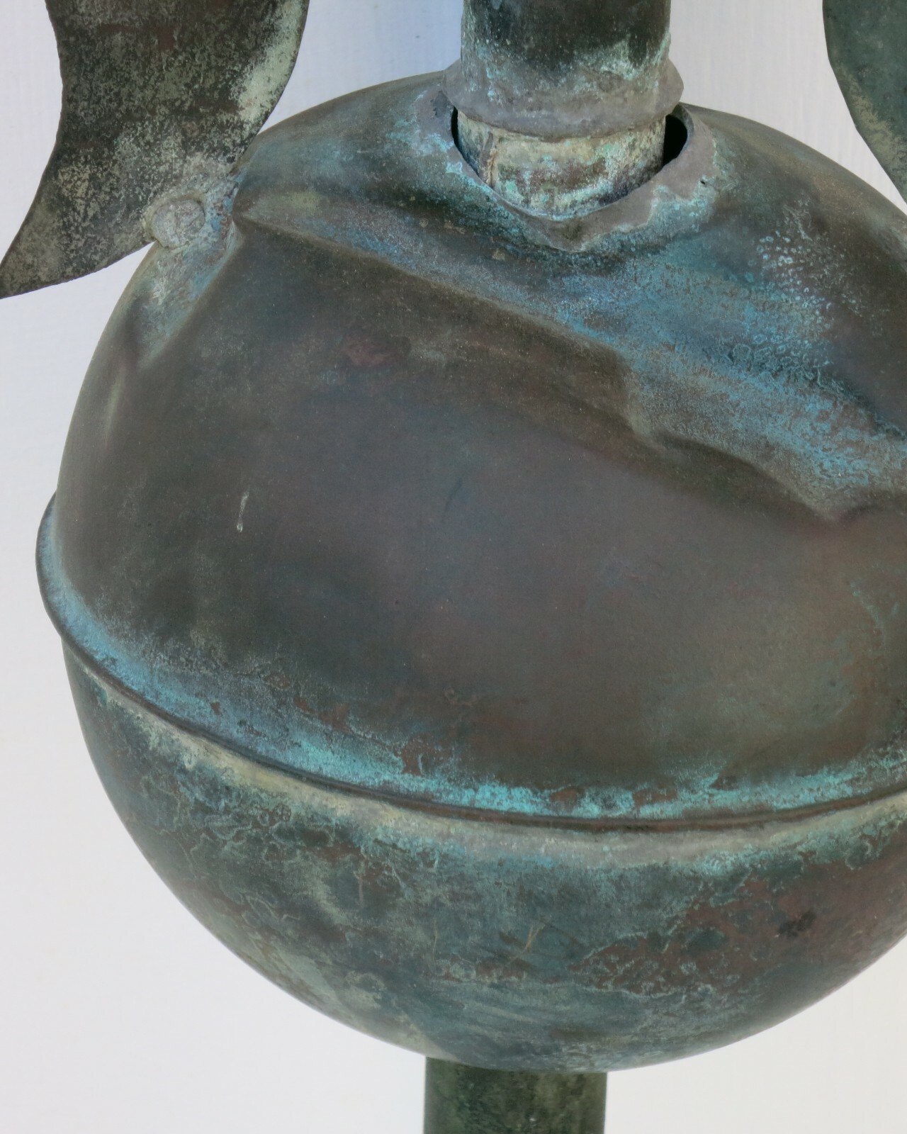 Antique Bannerette Weathervane Letter K, Church Topper