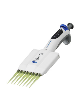 Vision Scientific VS-TP8D100H 10-100uL VARIABLE VOLUME 8 CHANNEL MICROPIPETTE