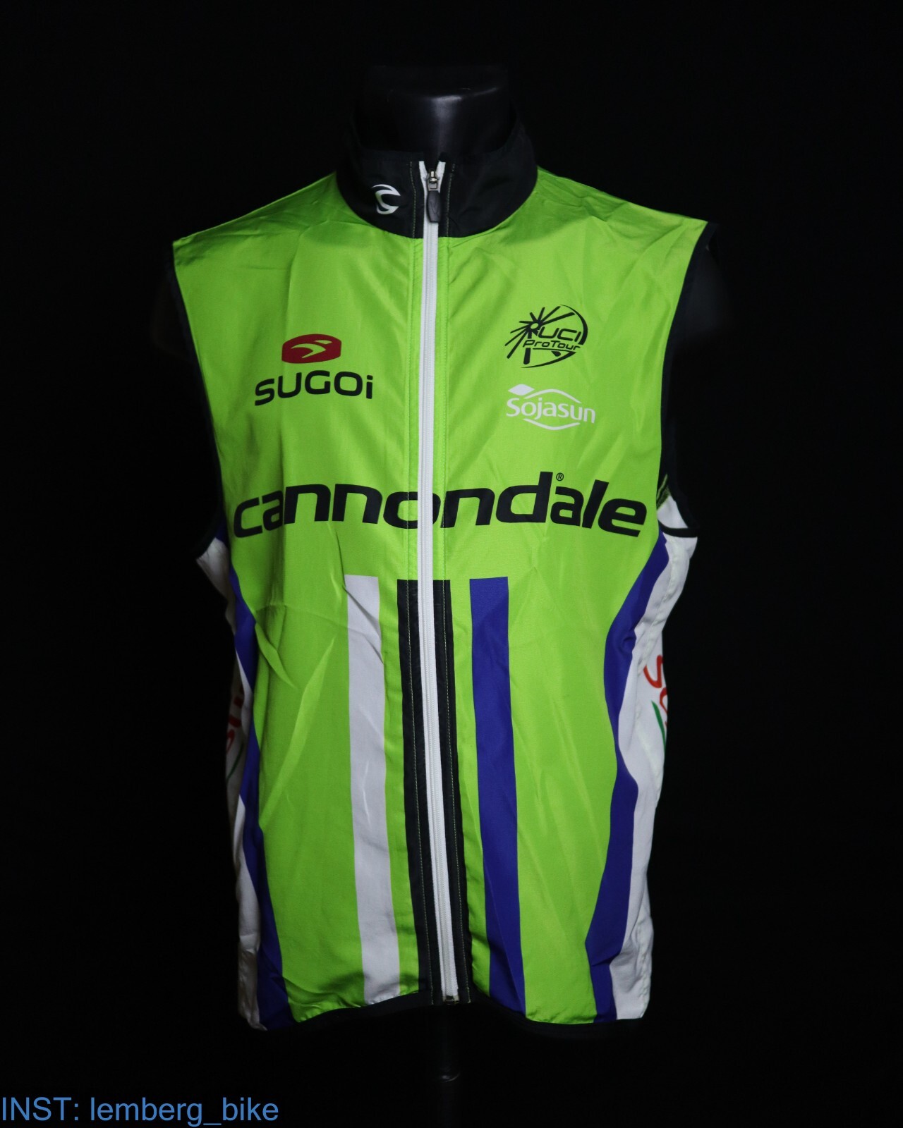 Cannondale Sugoi Uci pro Tour cycling vest jersey #221 | eBay