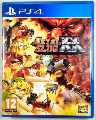 METAL SLUG XX Double X Gently Used PS4 Game PlayStation 4 EU Release, US Seller