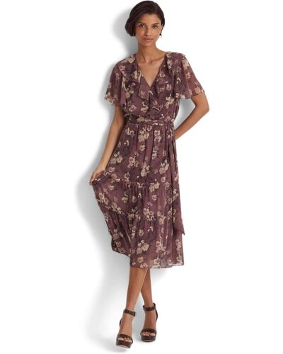 RALPH LAUREN FLORAL SLEEVE ワンピース サイズ4 訳あり RALPH LAUREN FLORAL SLEEVE ワンピース サイズ4 訳あり (Ralph