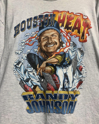 Rare Astros Randy Johnson 90s T-Shirt All Size S To 4XL S053