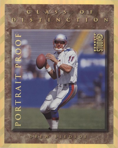 1997 Donruss Studio Drew Bledsoe #26