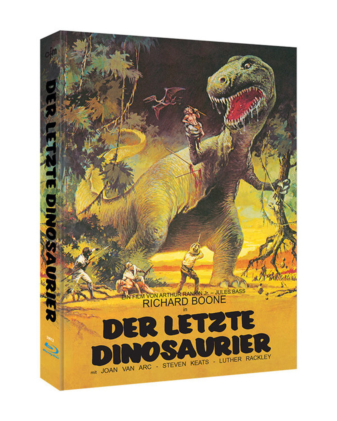 Mediabook The Last Dinosaur Cover A Richard Boone 1977 Blu