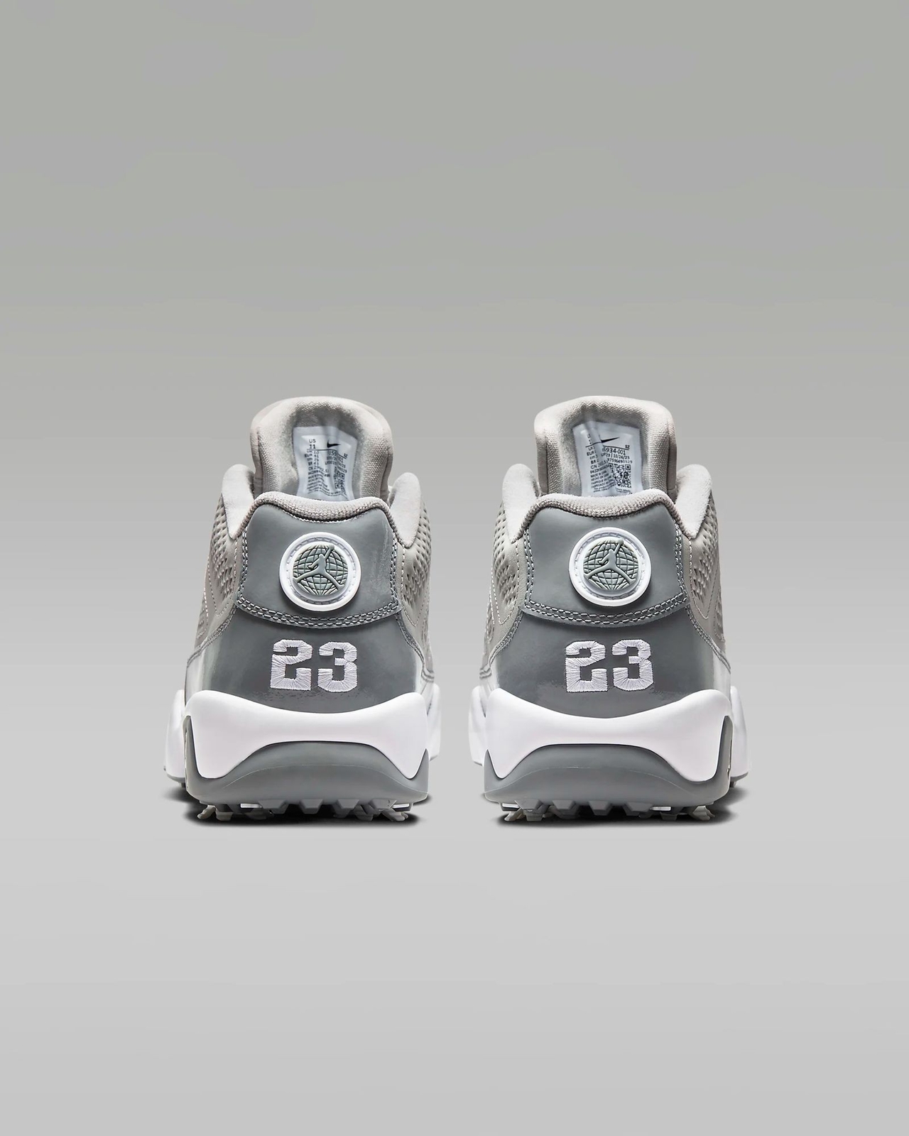NIKE NIKE AIR JORDAN 9 IN MEDIUM GREY/ WHITE-COOL GREY 13 WITH BOX MENS