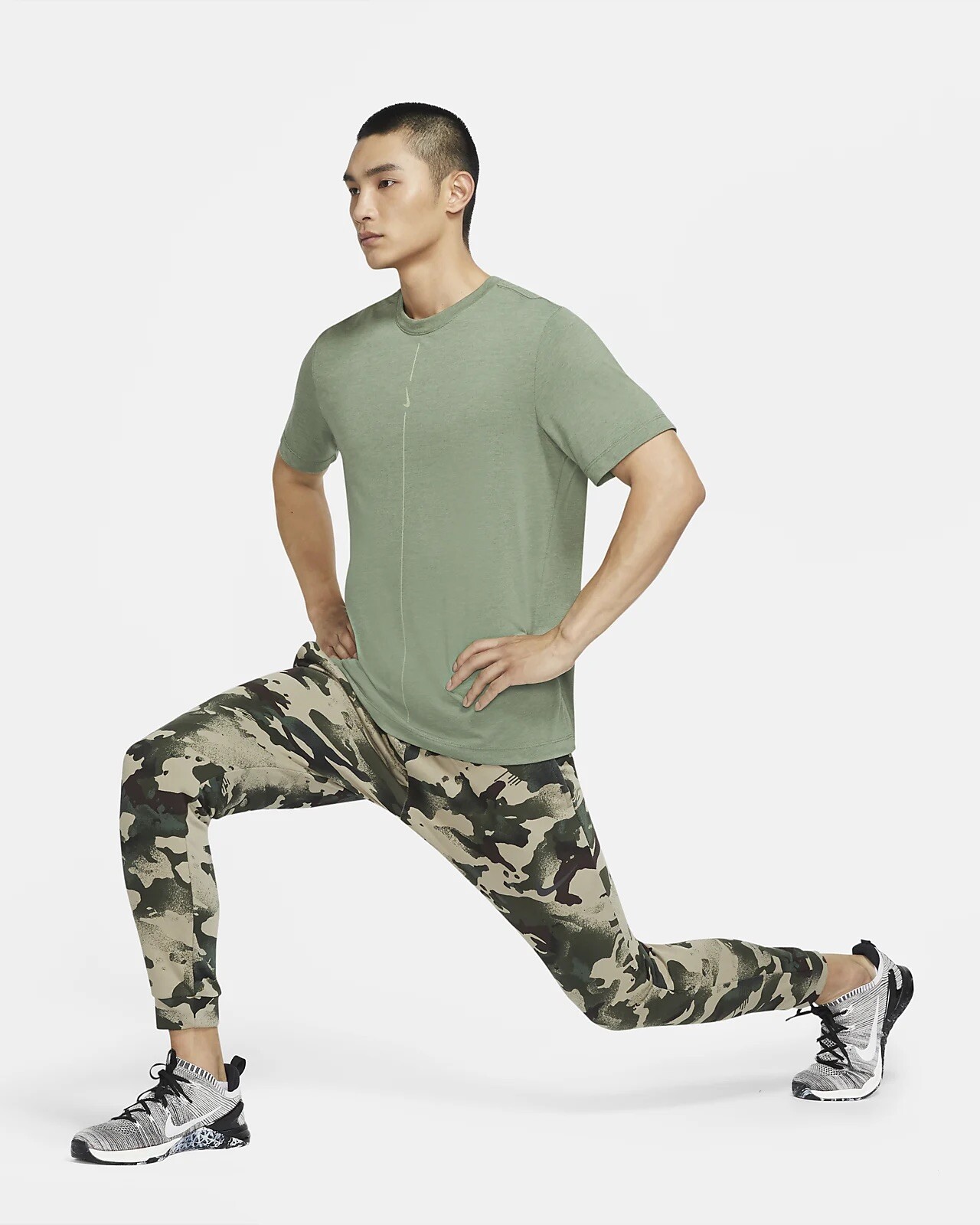 nike camo workout pants