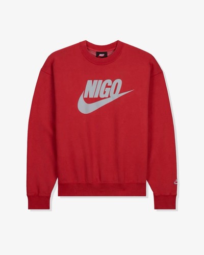 NIGO × NIKE ロゴスウェット XL ネイビー Nike x Nigo NRG Fleece Crew Sweatshirt Navy | Hype Clothinga