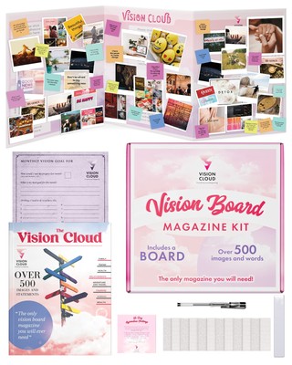 Vision Board Magazine Kit   Adult Mood Board & Scrapbook Supplies Kit - Over ...