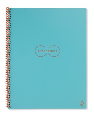 Rocketbook Core Letter Reusable Notebook (Dot Grid Pages) - Teal